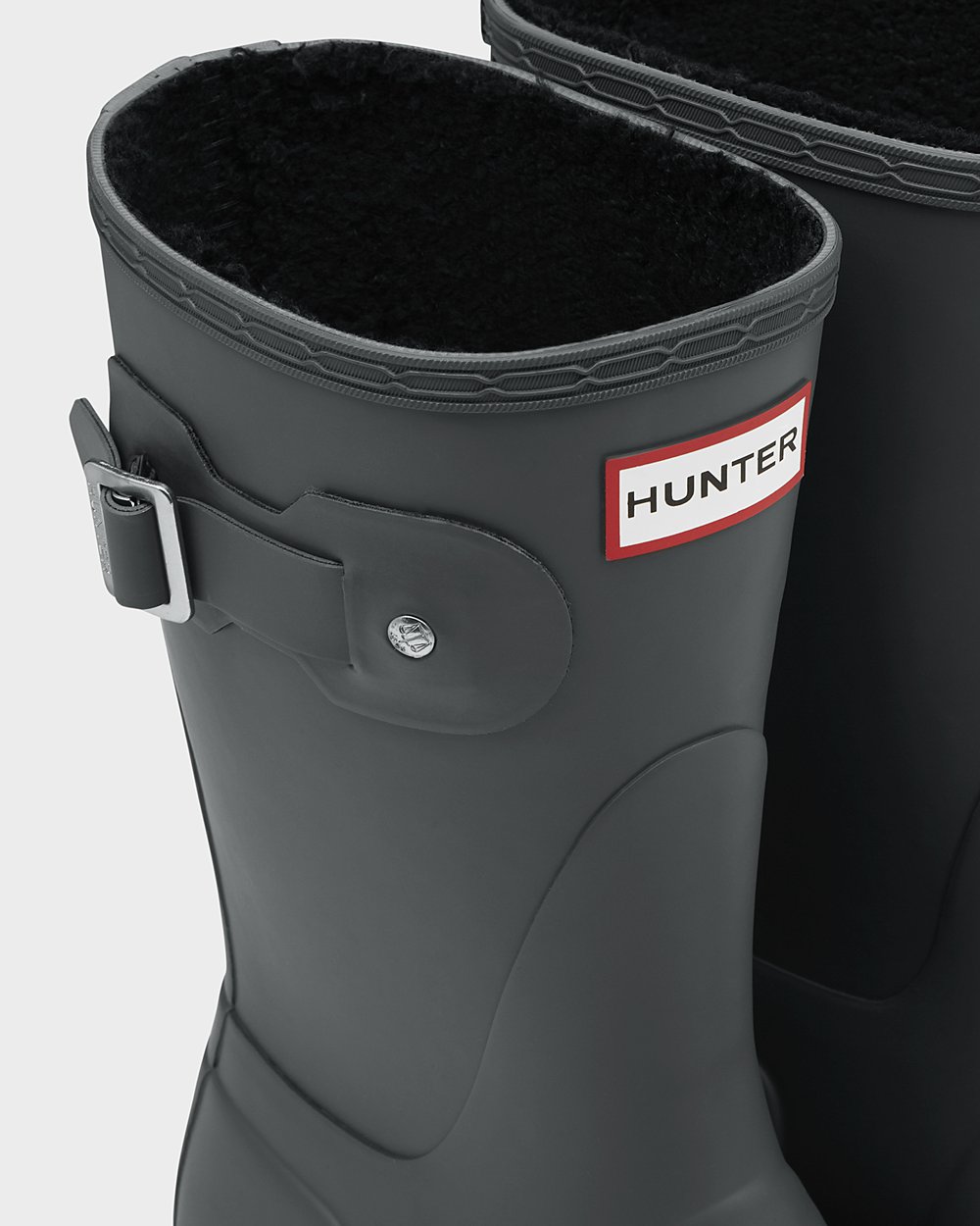 Hunter Mujer Original Insulated - Botas de Lluvia Verde Oscuro - 985-DURBVO